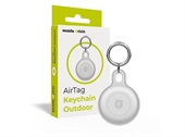 Mobile Origin AirTag Outdoor KeyChain white